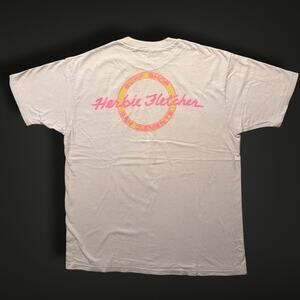 Vintage 1980s Herbie Fletcher Surf Shop T-Southern California Neon Logo XL